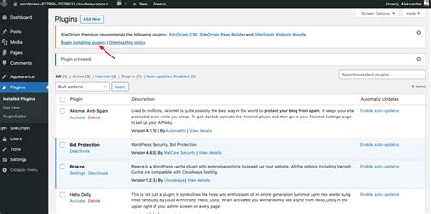siteorigin|Page Builder Plugin .